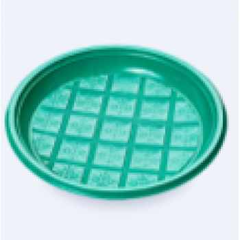 Тарелка дес d=205мм 50шт/уп(2000) зеленая Фоп