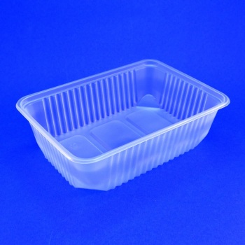 Контейнер одноразовый пластиковый упаковочный УК-364В-02, ППП, натуральная, ПЩ-0,75 (БЕЛАРУСЬ)