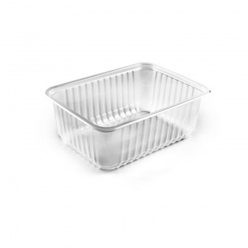 Контейнер 1000 мл прозрачный 50/50 крыш (18020109) (Алькор)