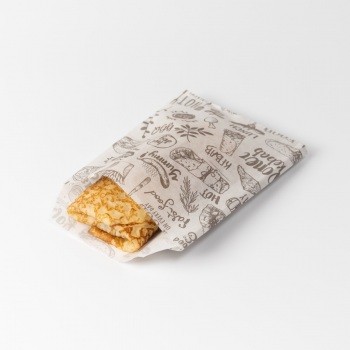 Пакет бумажный 175*100*50 фаст-фуд ЖС 100/3000 (VD) z104