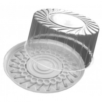 (штучно) Контейнер одноразовый пластиковый упак УК-235В-03, ПЭТ,прозрачная,ПЩ-5,0 Б(БЕЛАРУСЬ) Каш