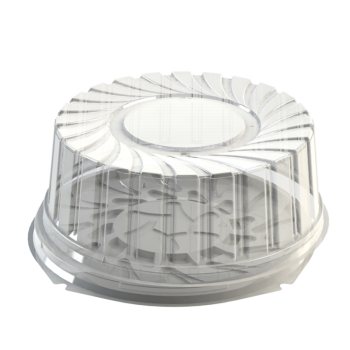 (штучно) Контейнер одноразовый пластиковый упаковочный УК-235НА-01, ППП, белая, Каш