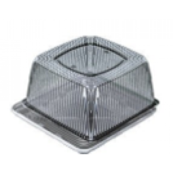 Контейнер одноразовый пластиковый упаковочный УК-264В-01, прозрачная, Дно (10040320) 75/300 Каш z42