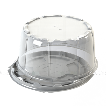 Контейнер одноразовый пластиковый упак УК-404ВБ, ПЭТ, прозрачная, Дно (10040339) 50/200 Каш z30