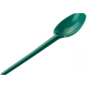 Ложка столовая 16,5см зеленая 100 шт/уп 100/3500