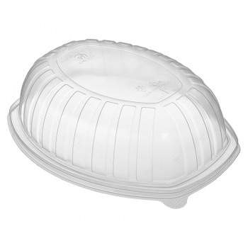 Крышка Ланч-боксу СпК-258 258*202*72мм прозрачная (для курицы) 60/60 z118