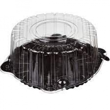 129650 Упак.для торта Емкость Т-207/1Д (М) Коричневая  200шт/уп (шт) 