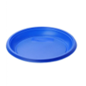 Тарелка дес d=165мм 100шт/уп(2000) синяя