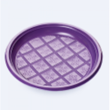 Тарелка дес d=205мм 50шт/уп(2000) фиолетовая 