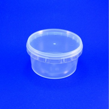 Банка 0,55 л. "S" (Прозрачная) 1/100 крыш (181005) (StL) z152