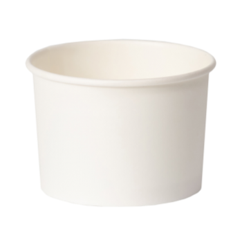 Контейнер креманка бумажная 250/320 мл Белый 50/800 (Кр 09040110) (VD)