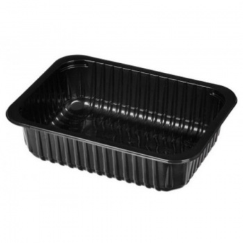 Контейнер одноразовый пластиковый упаковочный УК-503В, ППП, черн, ПЩ-0,89 (БЕЛАРУСЬ)  60/480 Каш z33