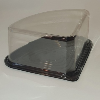 Упаковка Сегмент Торта (ТР-200-4 крышка мл Прозрачный PET (К490,ф70))