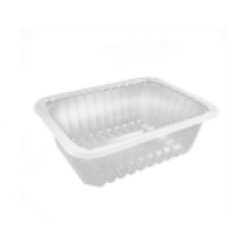 Контейнер одноразовый пластиковый упаковочный УК-615З, ППП, прозрачная, Л, ПЩ-1,0 90/360 Каш z45