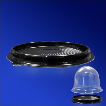 Дно к упаковке для пирожных d8,2см внешн PET коричневое 780 шт/кор ПР-Т-85 Д