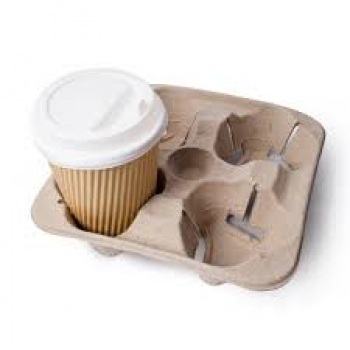 Упаковка ECO CUPHOLDER 4ECONOM (держатель для 4х стаканов) (130 шт./кор.) Джид z4