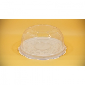 Упак.д/торта "УТ74" дно желтое 150шт/уп  (крыш 10040350) z32