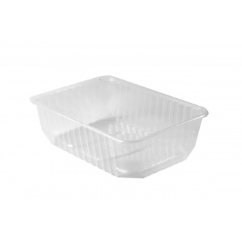 Контейнер 186*132 1000 мл, прозрачный ПП АКЕ Пласт 100/500 (Кр 18020109) (StL) z15