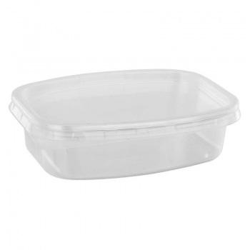 Контейнер б/крышки 350г. прямоуг СРЕДНИЙ 138*102,2*39,3,7 (1000/100) Крыш(01020272) Упакс-Юнити z140