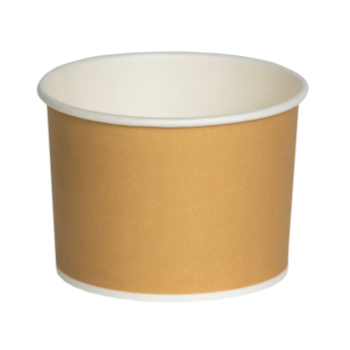 Контейнер креманка бумажная 250/320 мл КРАФТ 50/800 z109