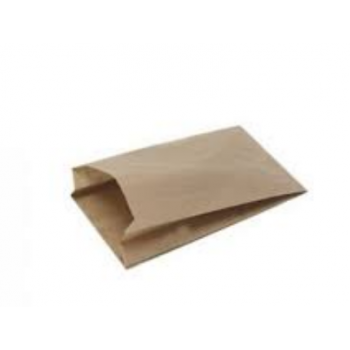 Пакет бумажный 225*140*60 крафт б/п 100/1800 (VD) z104