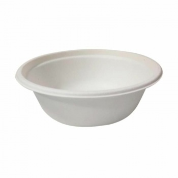Миска глубокая, 480мл, бел., сах.тростник ТL008 50/1000 z55