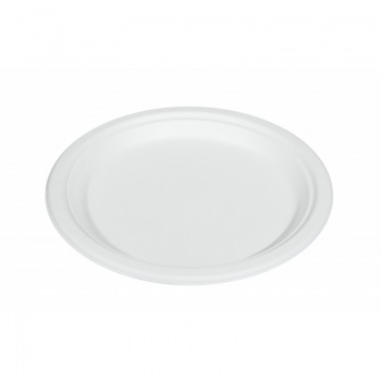 Т260 Тарелка  d-260мм,3х секц, белая, сах.тростник (50шт/20уп) 50/1000 z55