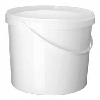 Корпус ведра 5,5 л. с ручкой (белый) z144
