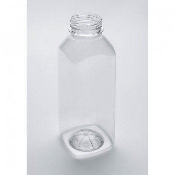 Бутылка пластиковая  0,5л d-38мм с крышкой КВАДРАТ 100/100 z86