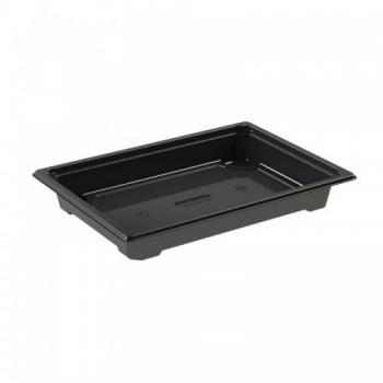 Контейнер одноразовый пластиковый упак УК-704-04, ПЭТ, черная, Крыш (10010207) 89/356 Каш z33