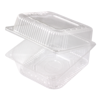 Контейнер AS15 (высокий)  прозрачный Pet АКЕ Пласт 100/400 (StL) z5