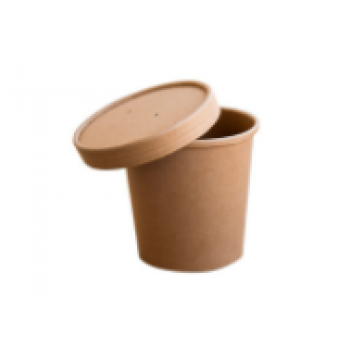 Супница крафт без крышки, 760 мл 50/500 (EcoSoup)z6