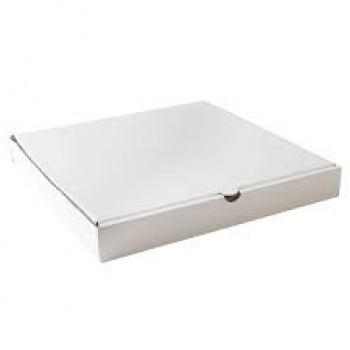 Коробка для пиццы 33*33*4 см, ГОФРО белая, 50шт/уп, КазАр