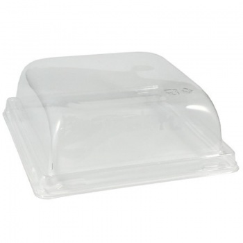 Крышка для упаковки ECO SmartPack 800 Купольная (163*163*56)  (200 шт./кор.) 50/200  Джид