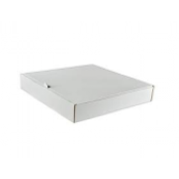 Коробка для пиццы 33*33*3 см ГОФРО белая КазАр 50шт/уп z54