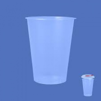 Стакан пластиковый РР 375 мл прозрачный/матовый d9см, h11.2см, 25шт/уп Ирм z107