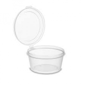 Контейнер д/соуса с крышкой 30мл бесцветный (80шт/24уп) (80/1920) Покровский полимер 1234П z139-140