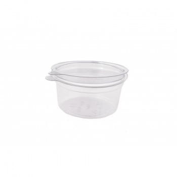 Контейнер д/соуса с крышкой 50мл бесцветный Покровский полимер (80/15уп) (1200) 1244П Лео z139