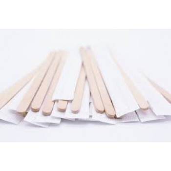 Размешиватель деревянный 180*6*1,8 мм, в индивид.уп  250/5000 z99