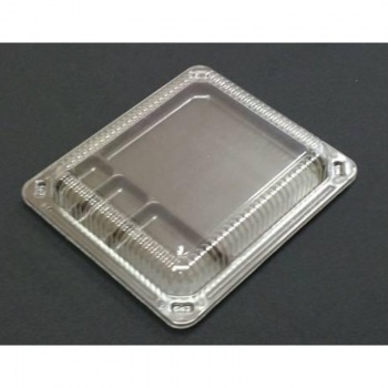 Контейнер для суши 4-секц PS/PVC 21,0х15,2х4,0см с крышкой 500 штук в коробке z139