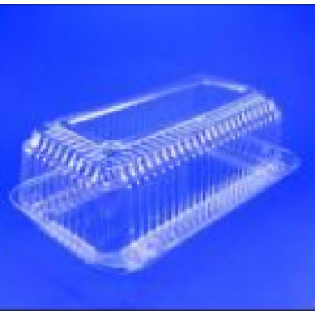 Контейнер пластиковый 2100мл прозрачный с нераздельной крышкой 350 штук в коробке 23,2х11,6х8,7см вн